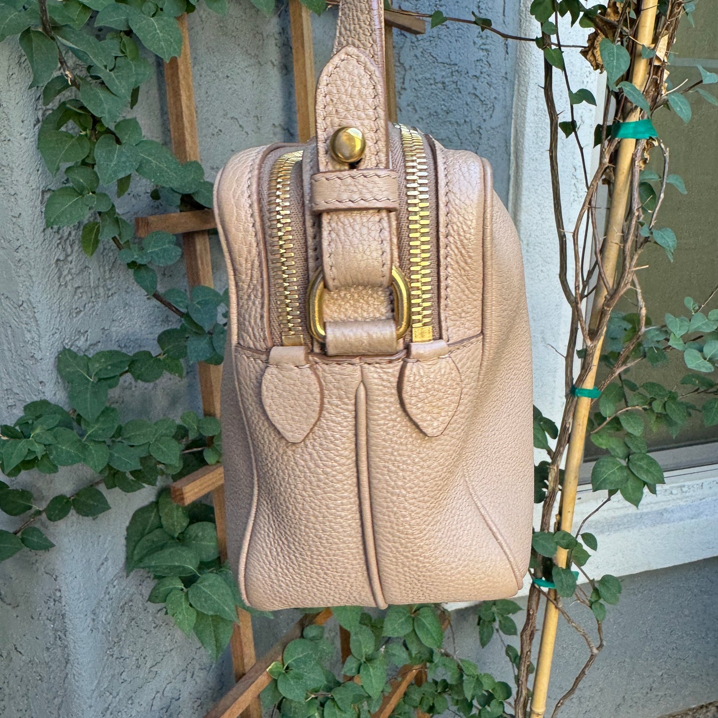 Prada Vitello Phenix Double Zip Camera Bag