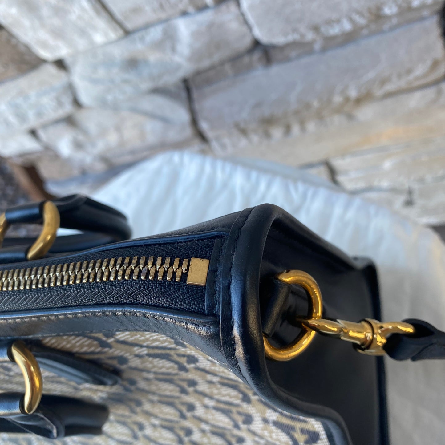 Salvatore Ferragamo Interlocking Gancini Satchel