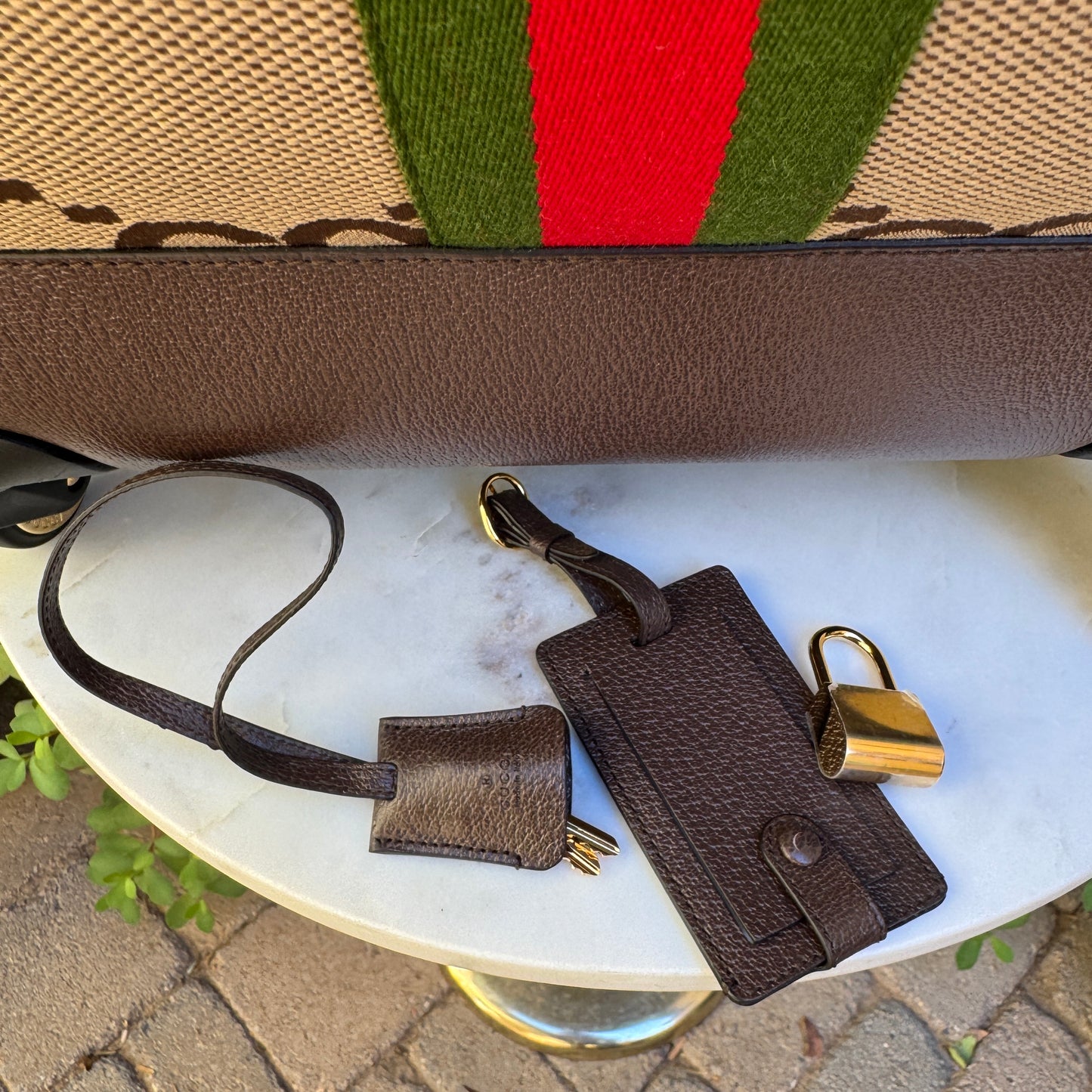 Gucci Jumbo GG Savoy Cabin Trolley Suitcase