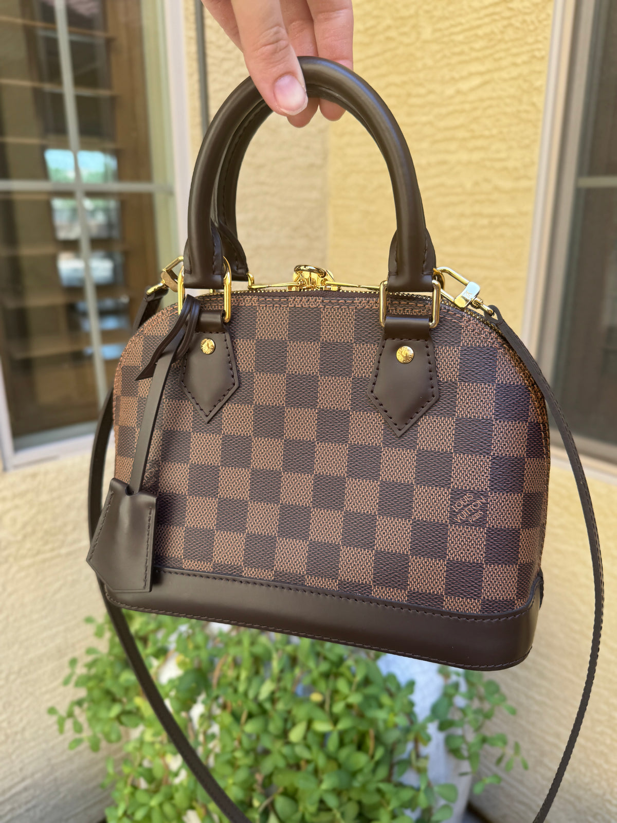 Louis Vuitton Damier Ebene Alma BB