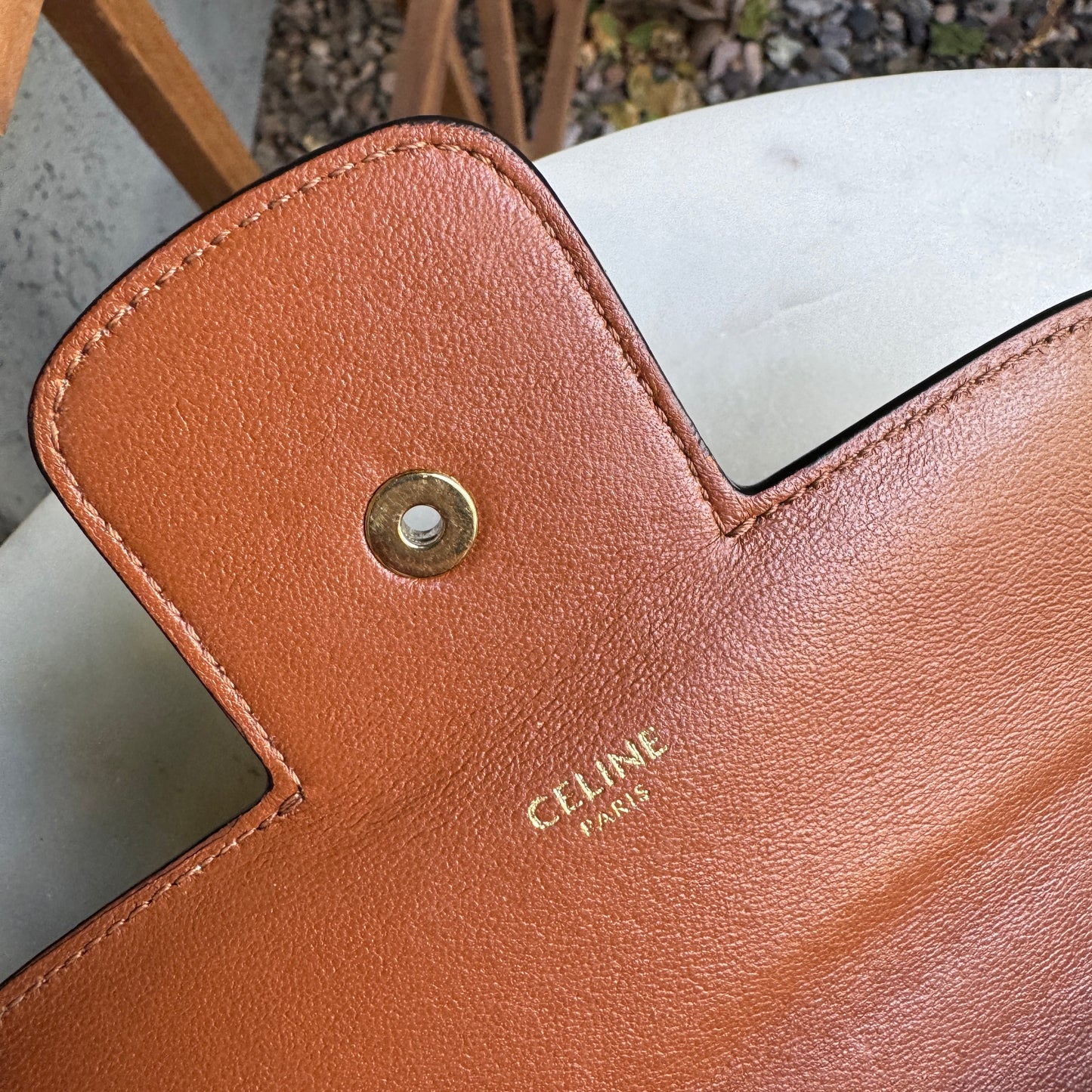 Celine Floral Jacquard Chain Maillon Triomphe