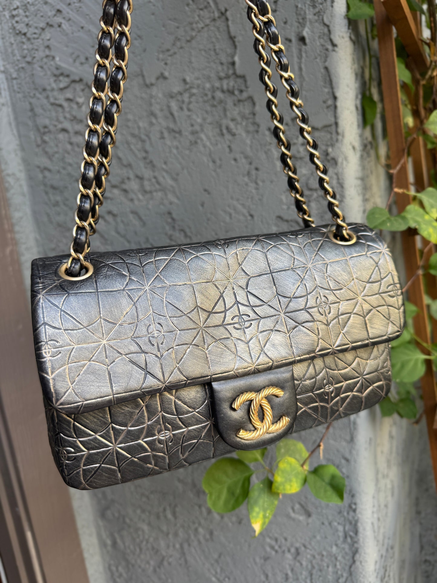 Chanel Calfskin Quilted Paris-Moscou Moujik Single Flap Bag
