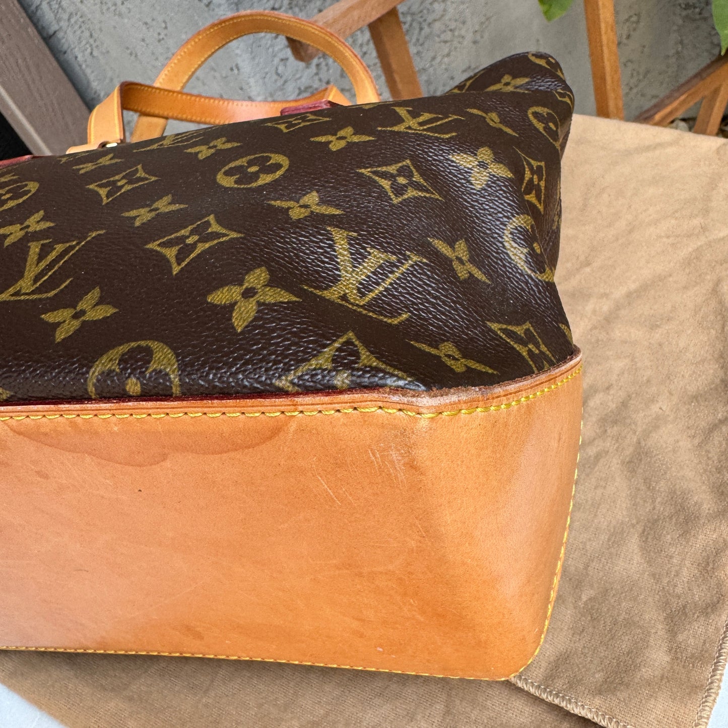 Louis Vuitton Monogram Vintage Cabas Piano Tote
