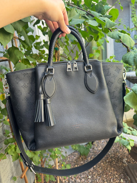 Louis Vuitton Haumea Mahina Noir Shoulder Bag