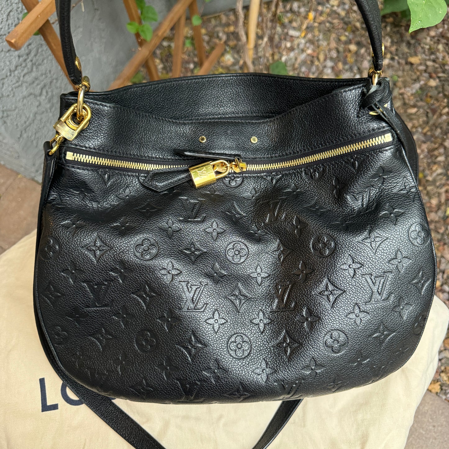Louis Vuitton Empreinte Leather Spontini Shoulder Bag