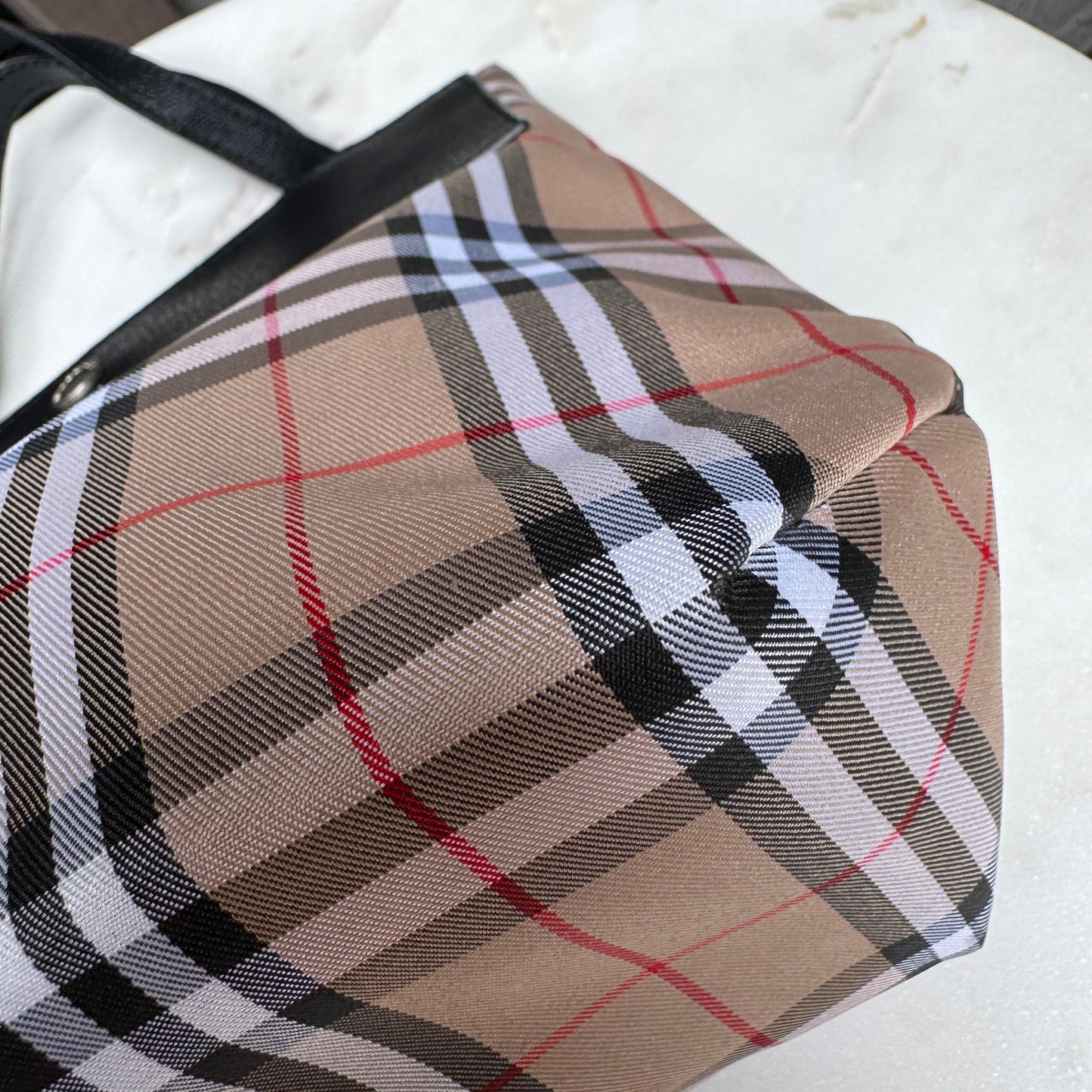 Burberry London Nova Check Handbag