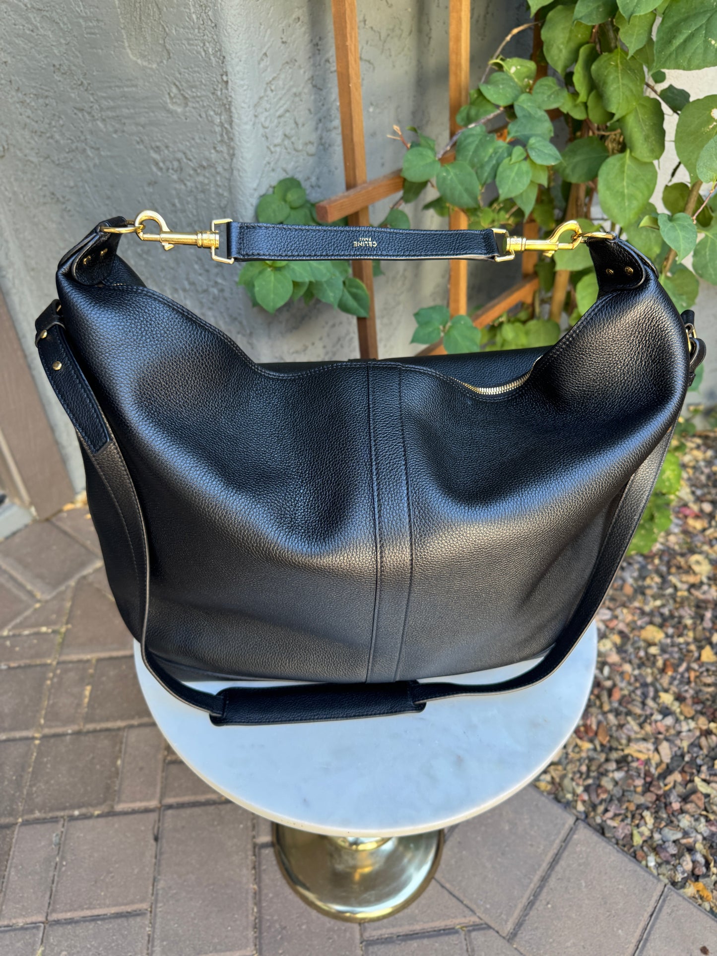 Celine Travel Hobo 6 Shoulder Bag