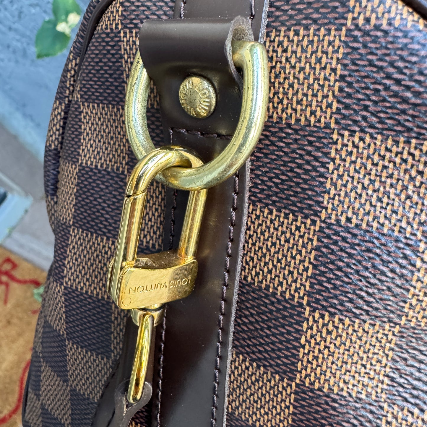 Louis Vuitton Damier Ebene Speedy Bandoulière 25