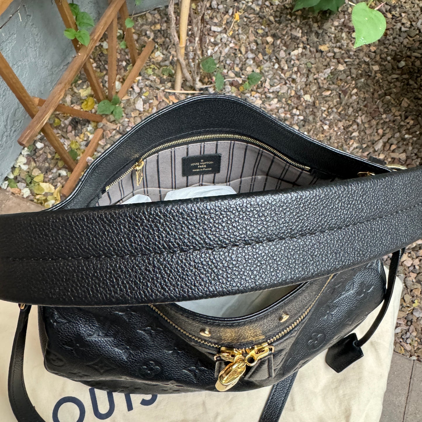 Louis Vuitton Empreinte Leather Spontini Shoulder Bag