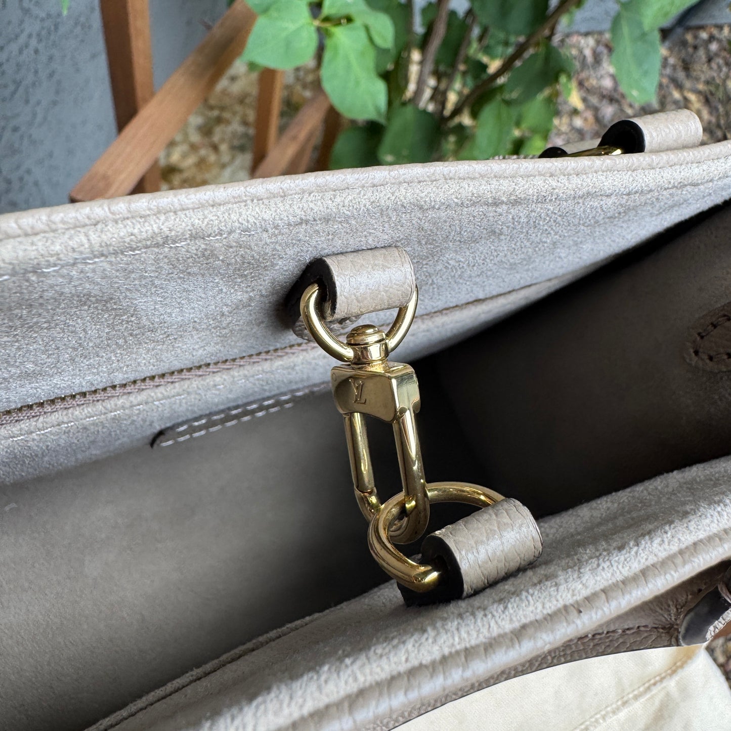 Louis Vuitton OnTheGo PM Bicolor Monogram Empreinte Leather Crossbody