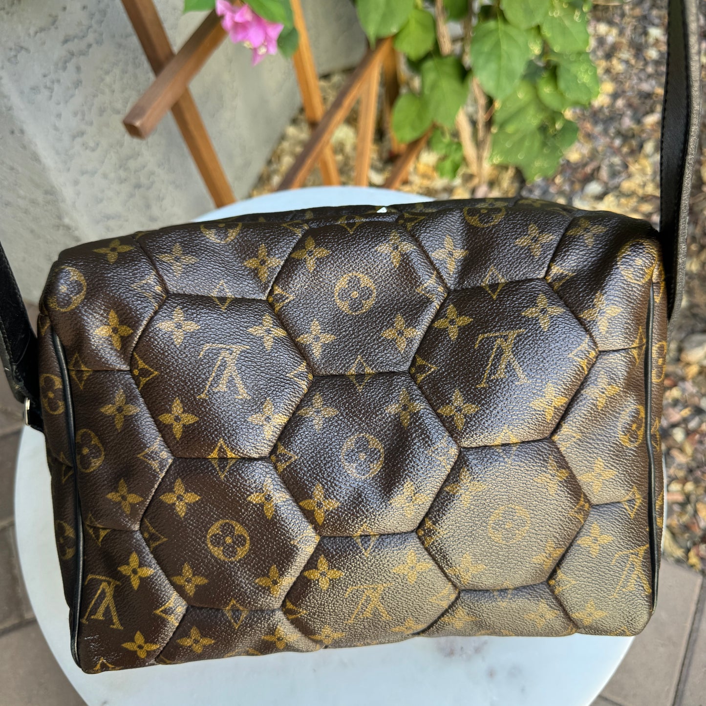 Louis Vuitton Macassar Hexagon Neo Trocadero Crossbody