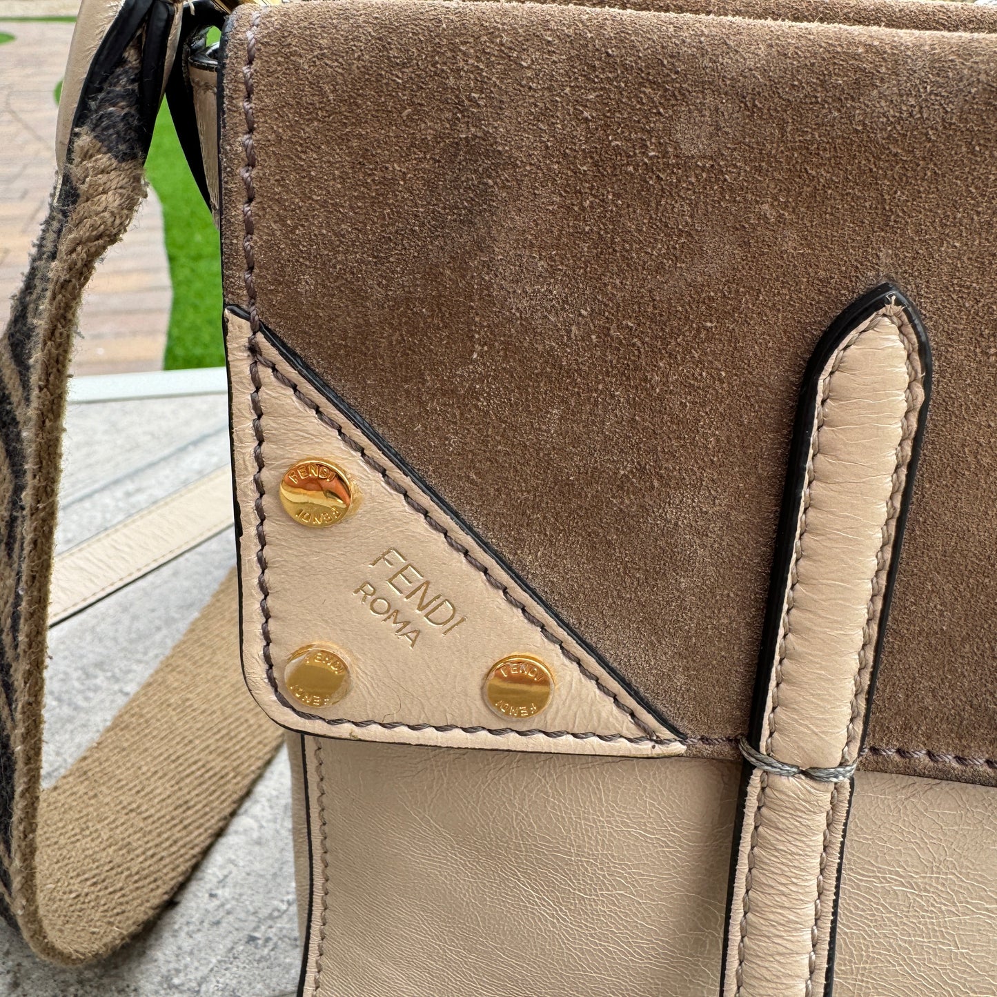 Fendi Grace Small Flip FF Crossbody Bag