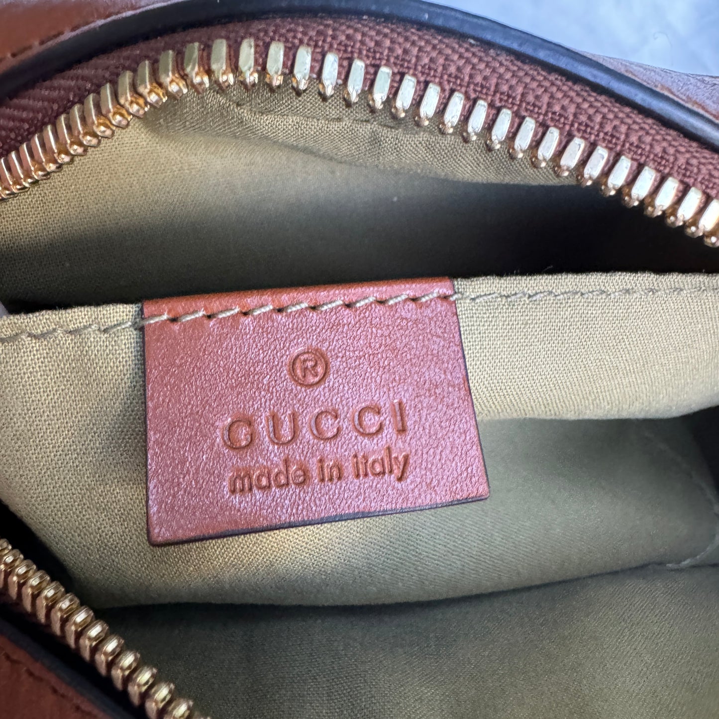 Gucci GG Vintage Canvas Crossbody