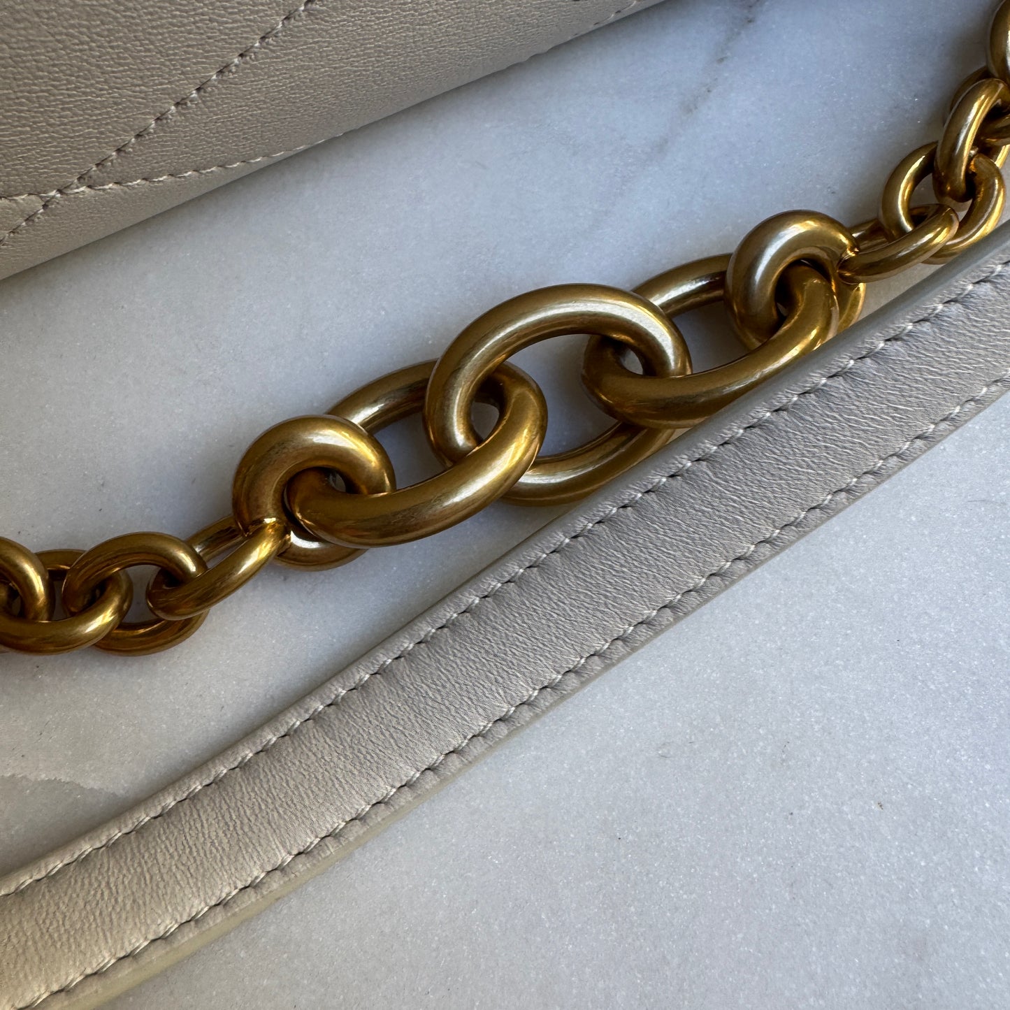 Saint Laurent Quilted Lambskin Le Maillon Camera Bag