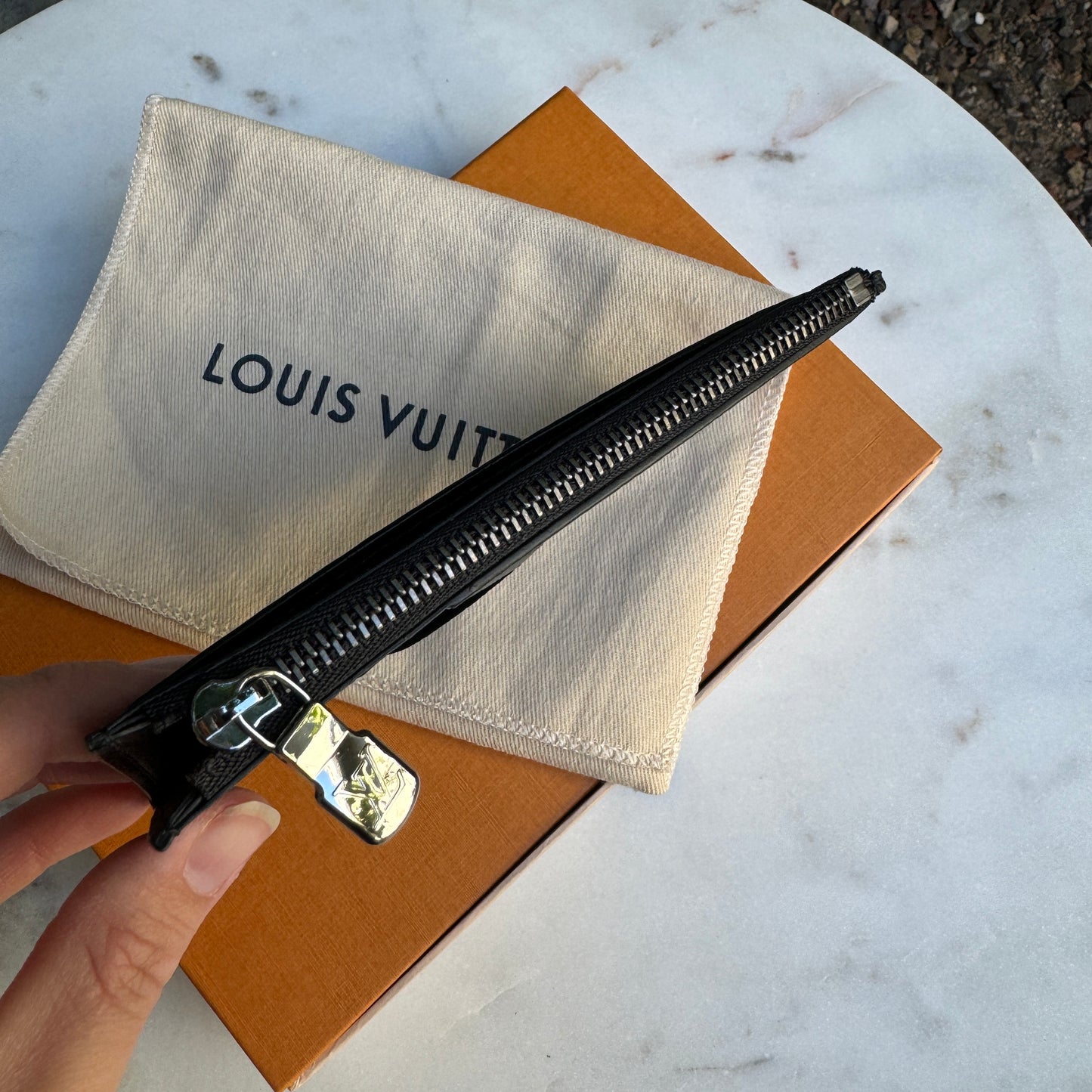 Louis Vuitton Reverse Monogram Eclipse Coin Card Holder