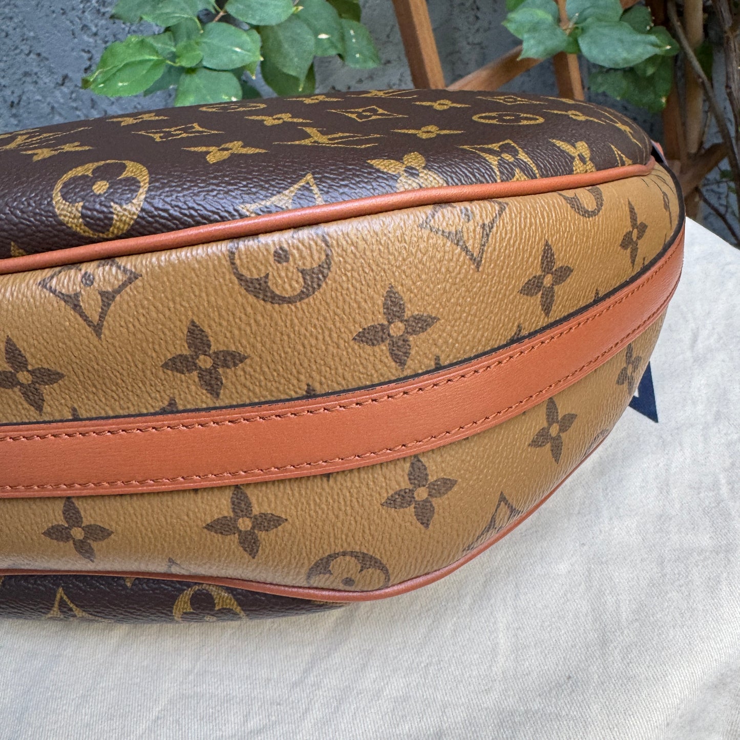 Louis Vuitton Reverse Monogram Loop Hobo Shoulder Bag