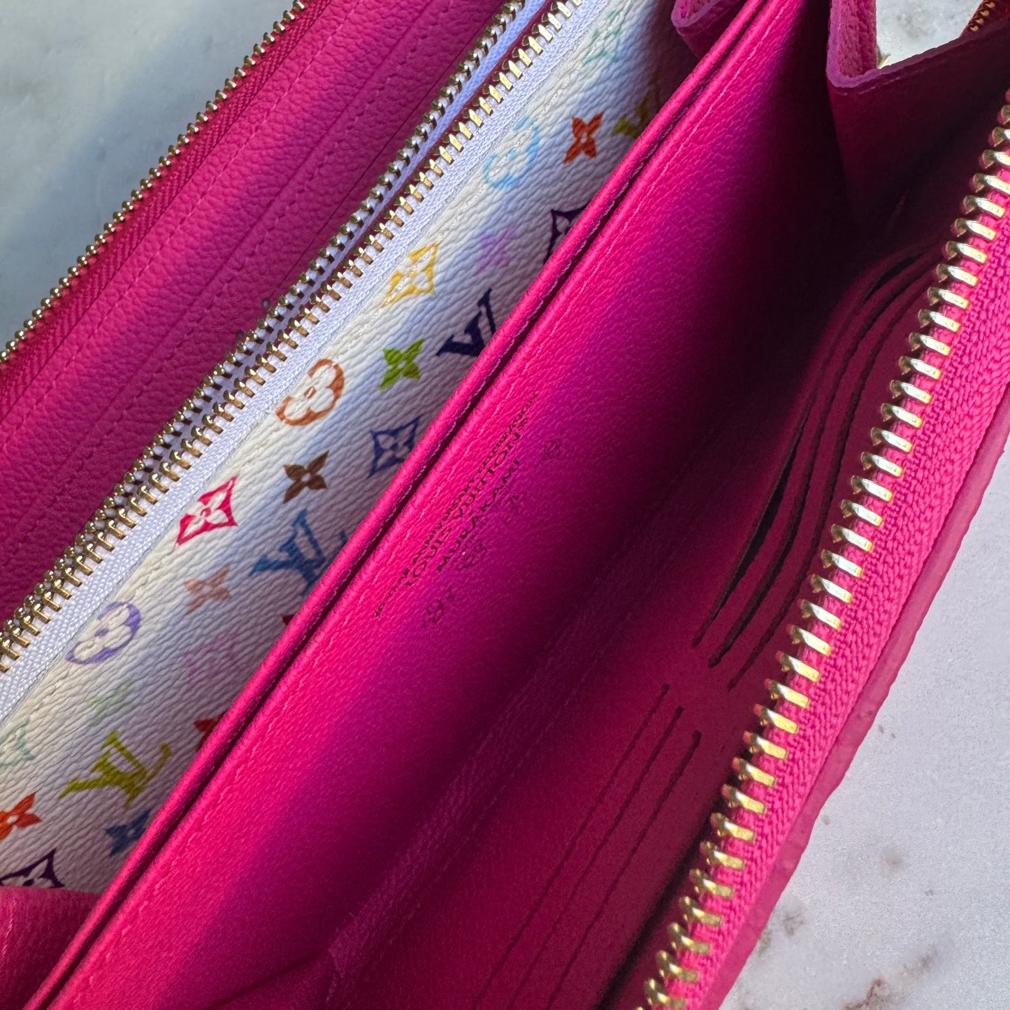 Louis Vuitton Takashi Murakami Kawaii Zippy Wallet