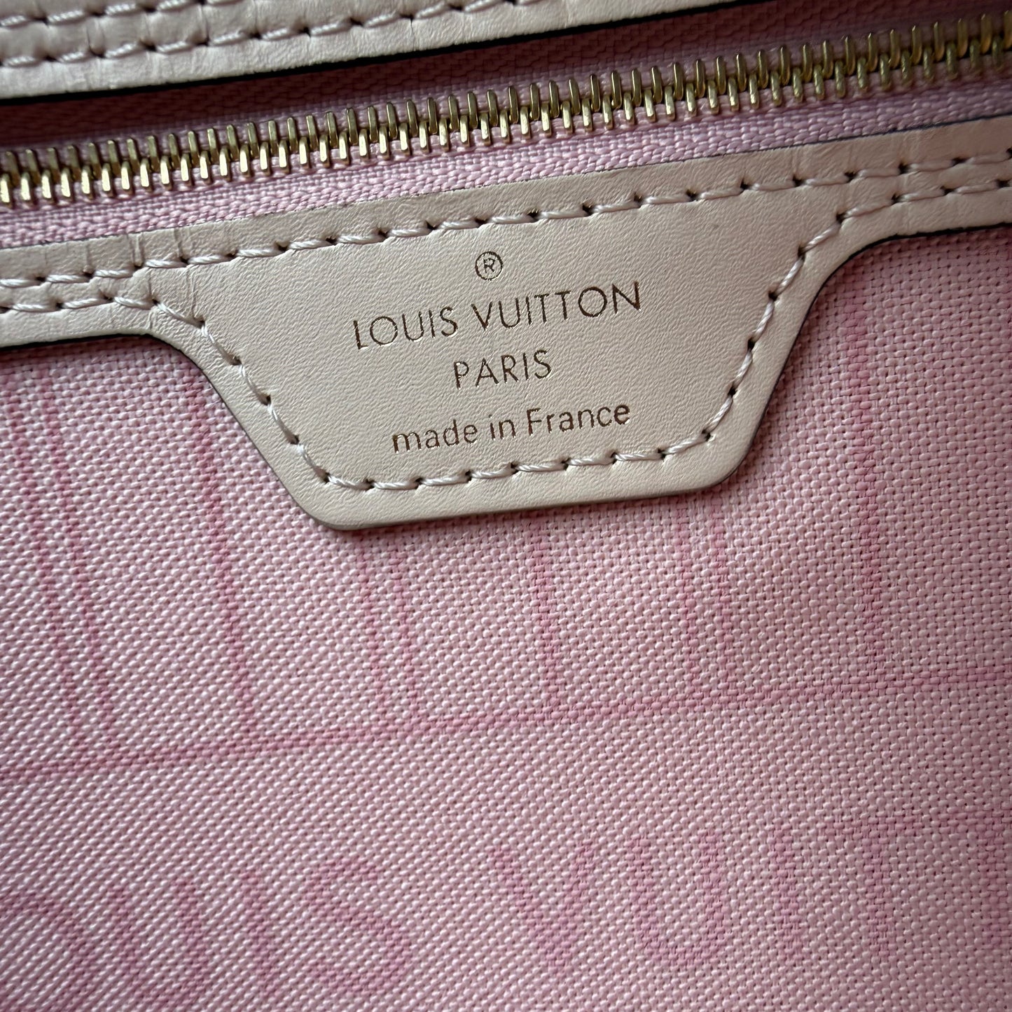 Louis Vuitton Braided Damier Azur Neverfull MM