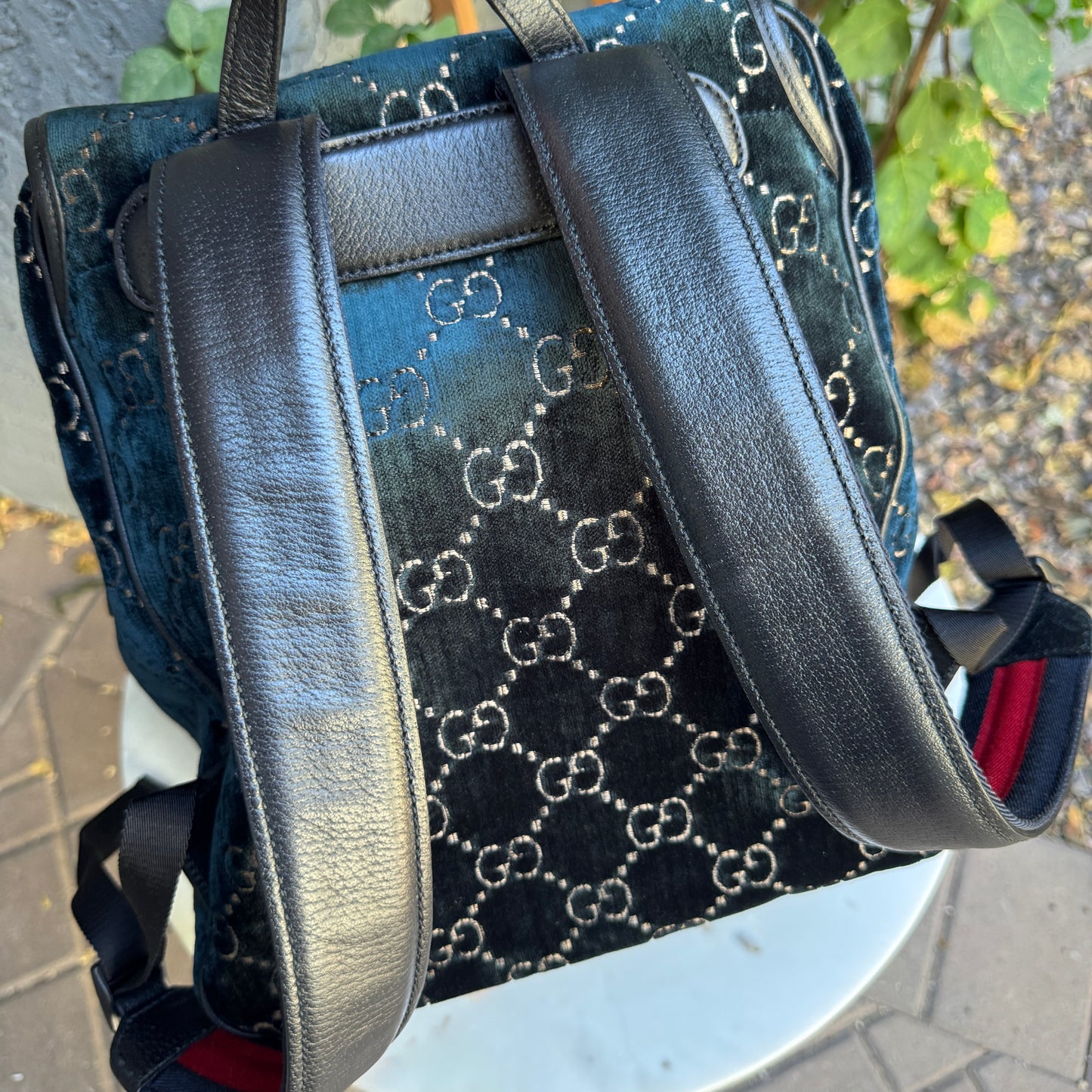 Gucci GG Marmont Velvet Backpack