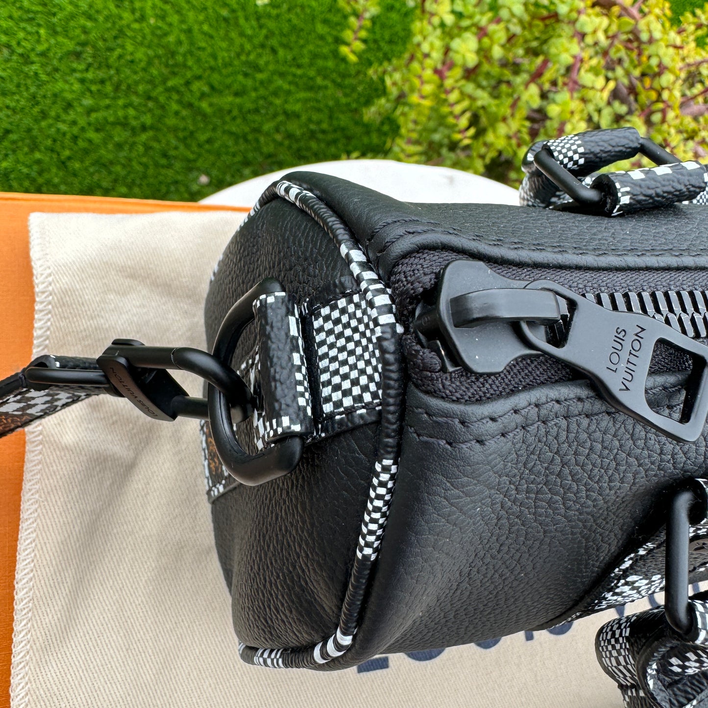 Louis Vuitton City Keepall XS Damier Distorted Boston