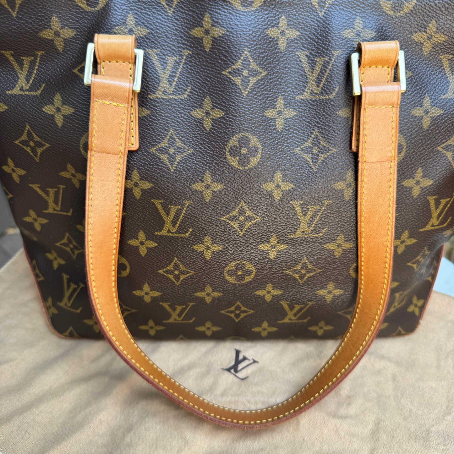 Louis Vuitton Monogram Vintage Cabas Piano Tote
