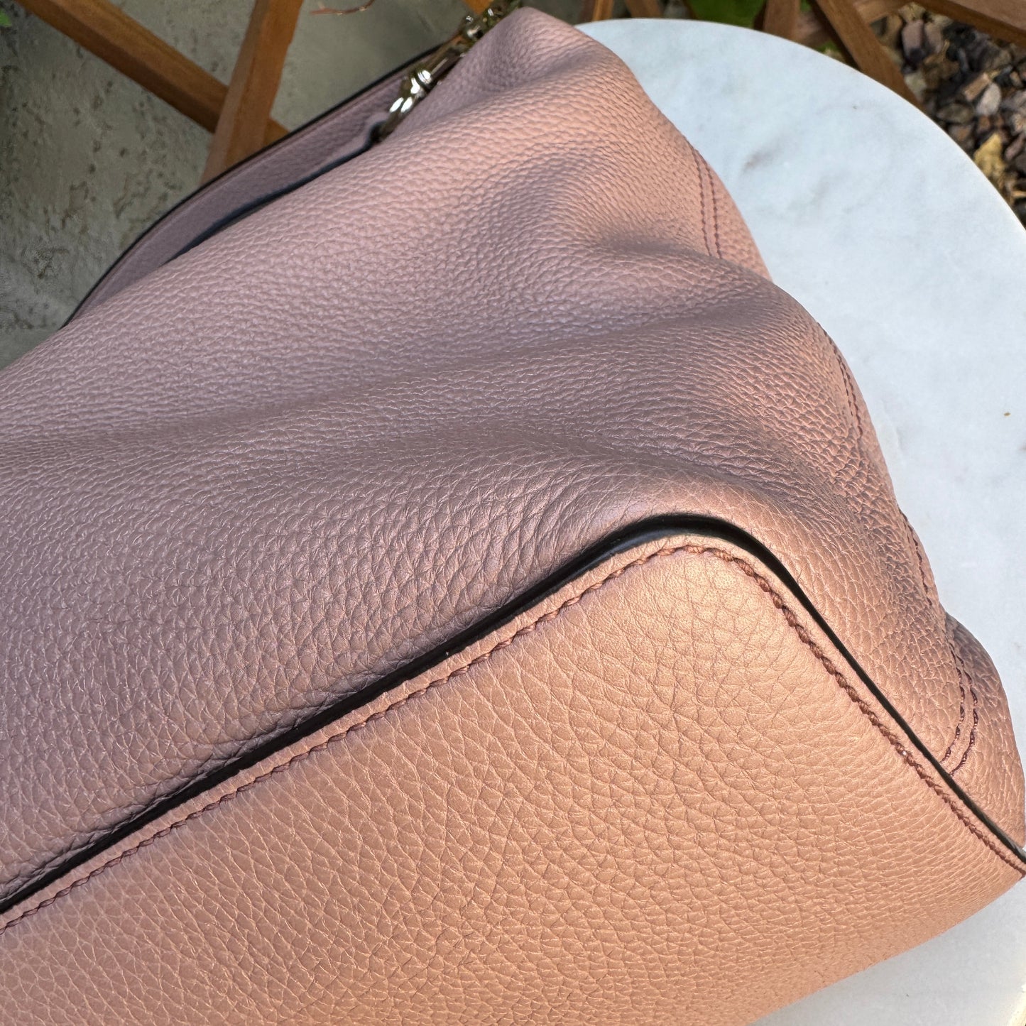 Gucci Soho Convertible Large Leather Hobo