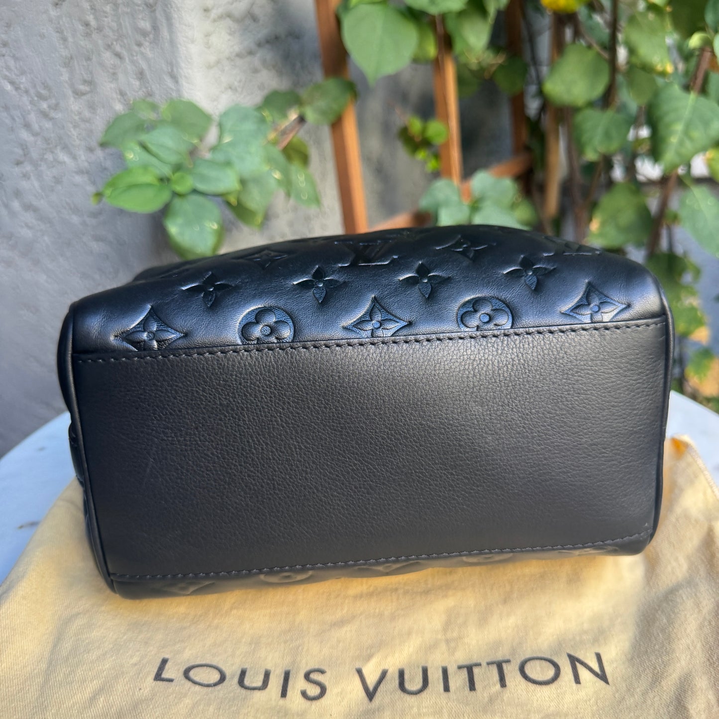 Louis Vuitton Monogram Bubblegram Empreinte Speedy 22 Bandouliere