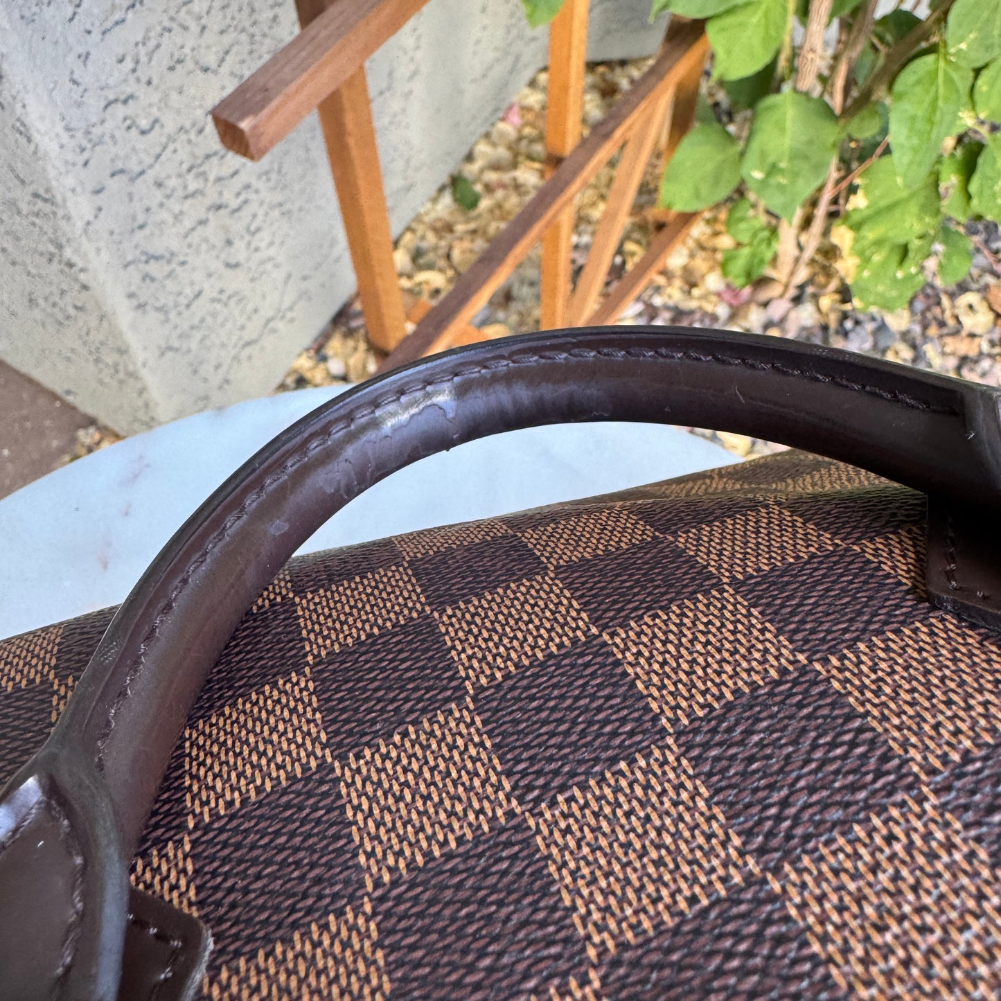 Louis Vuitton Damier Ebene Speedy Bandouliere 35