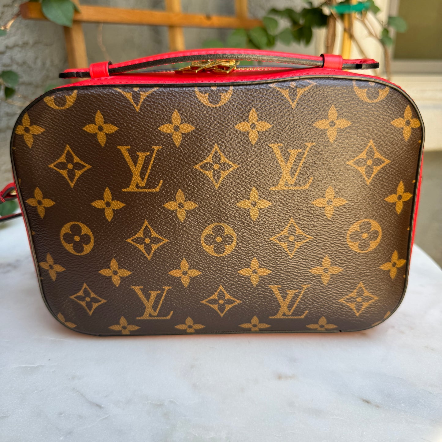 Louis Vuitton Monogram Saintonge Coquelicot Crossbody