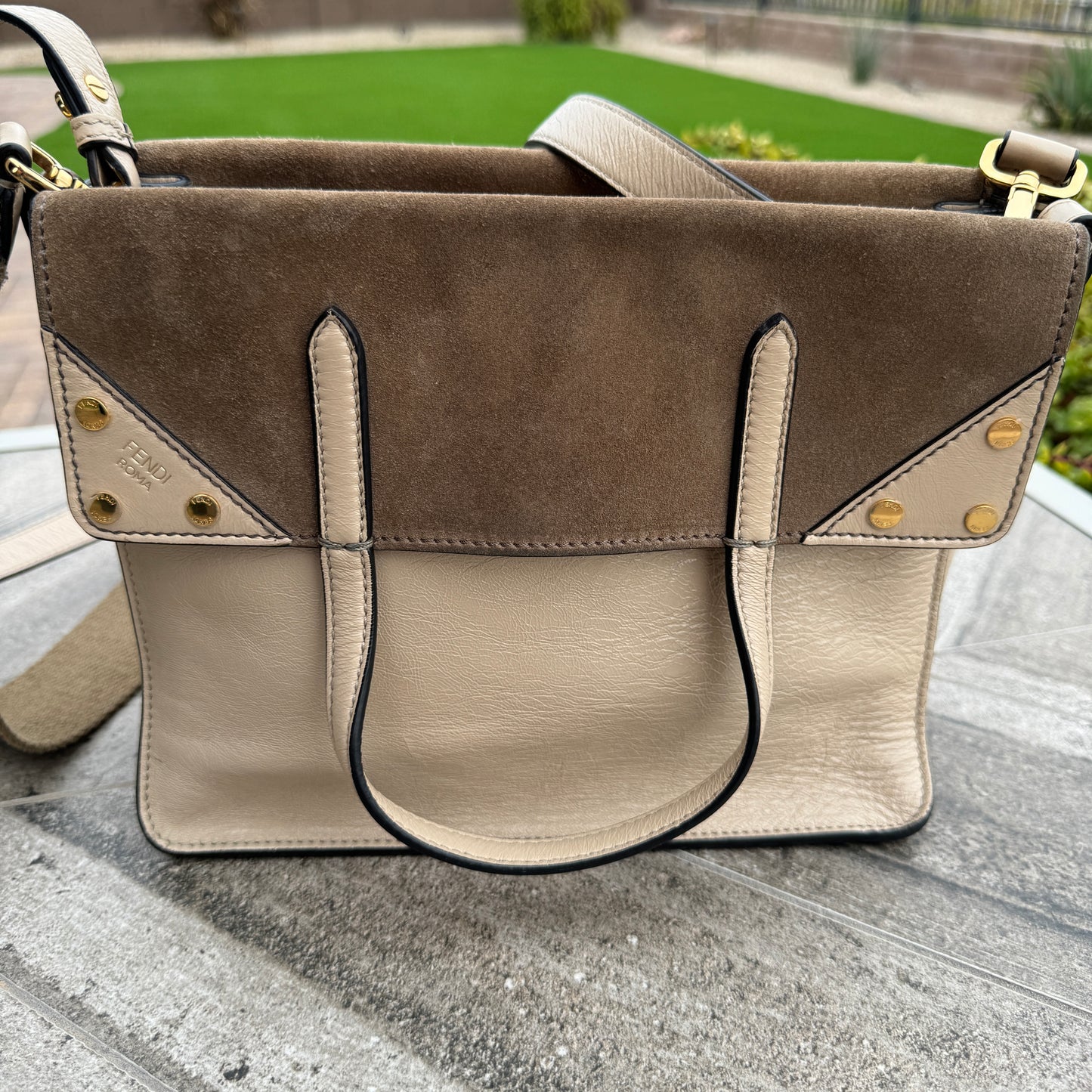 Fendi Grace Small Flip FF Crossbody Bag