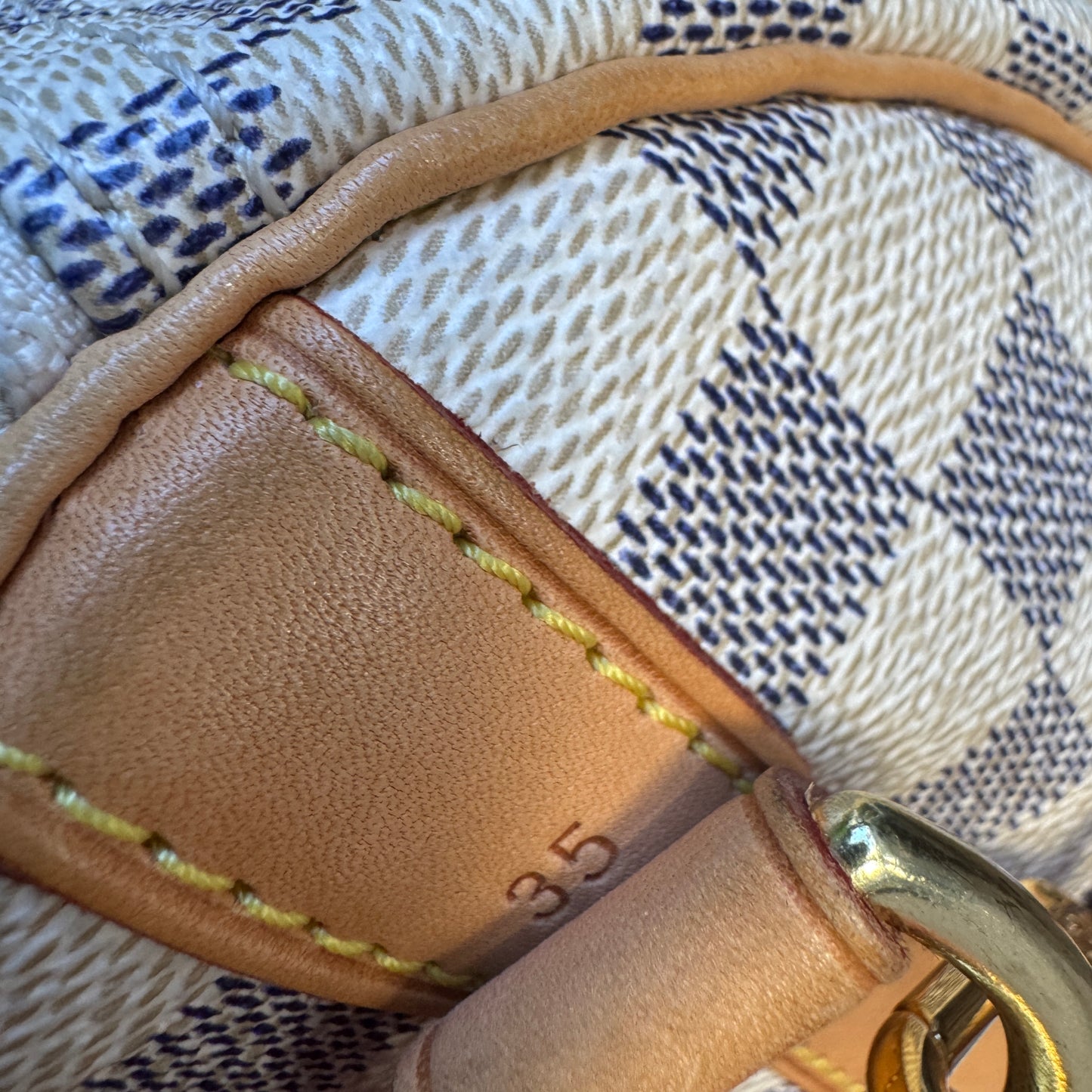 Louis Vuitton Damier Azur Speedy Bandouliere 35