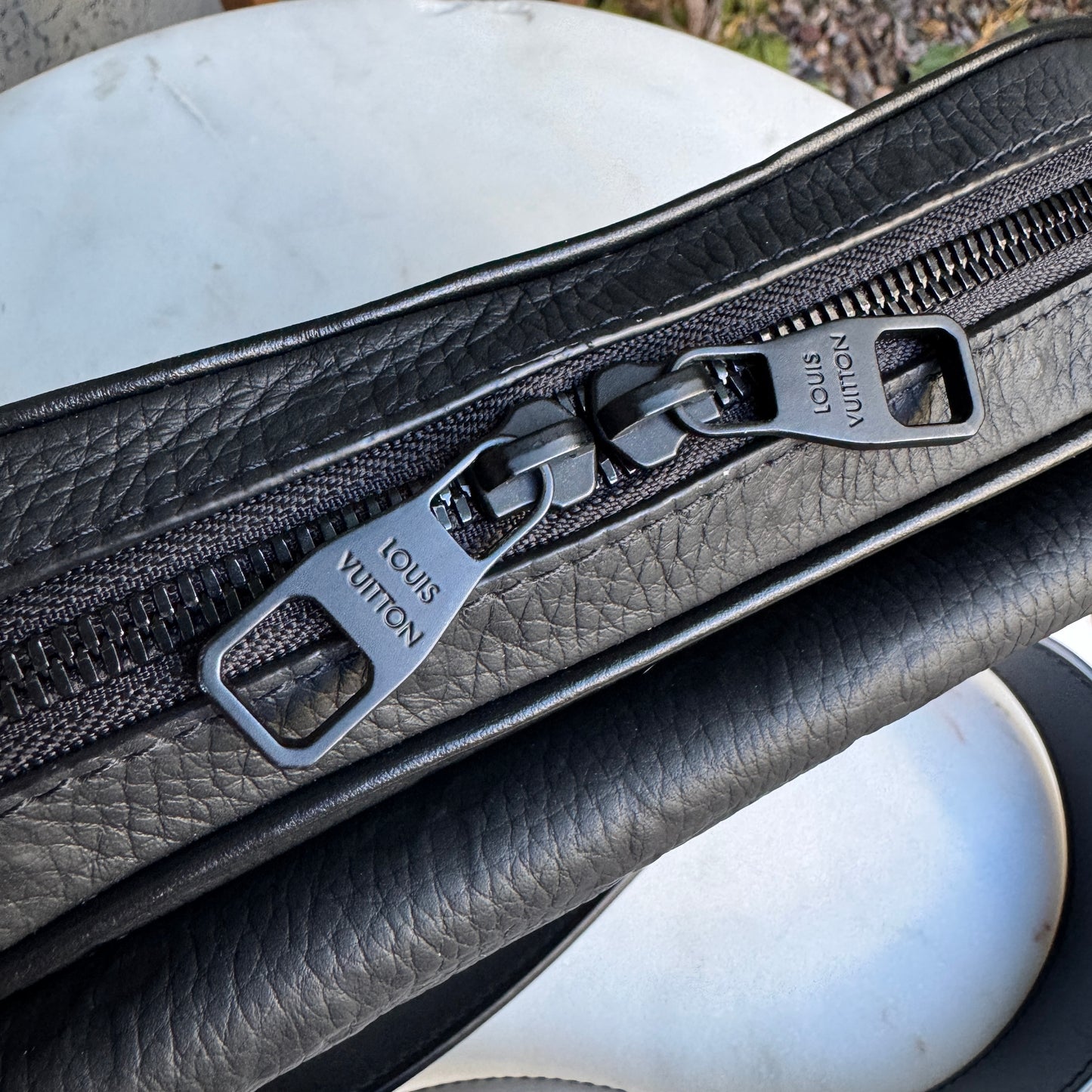 Louis Vuitton Monogram Taurillon Leather Steamer Messenger Crossbody