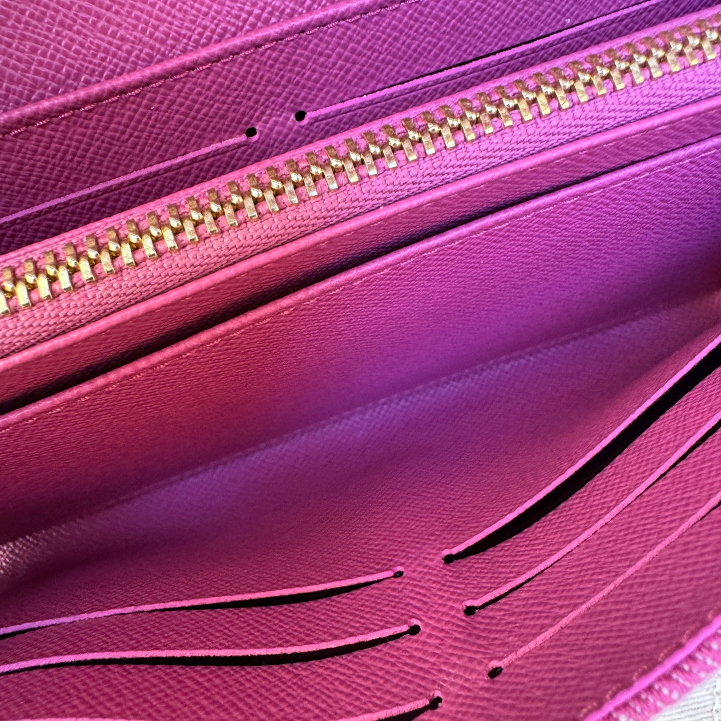 Louis Vuitton Denim Monogram Sarah Wallet