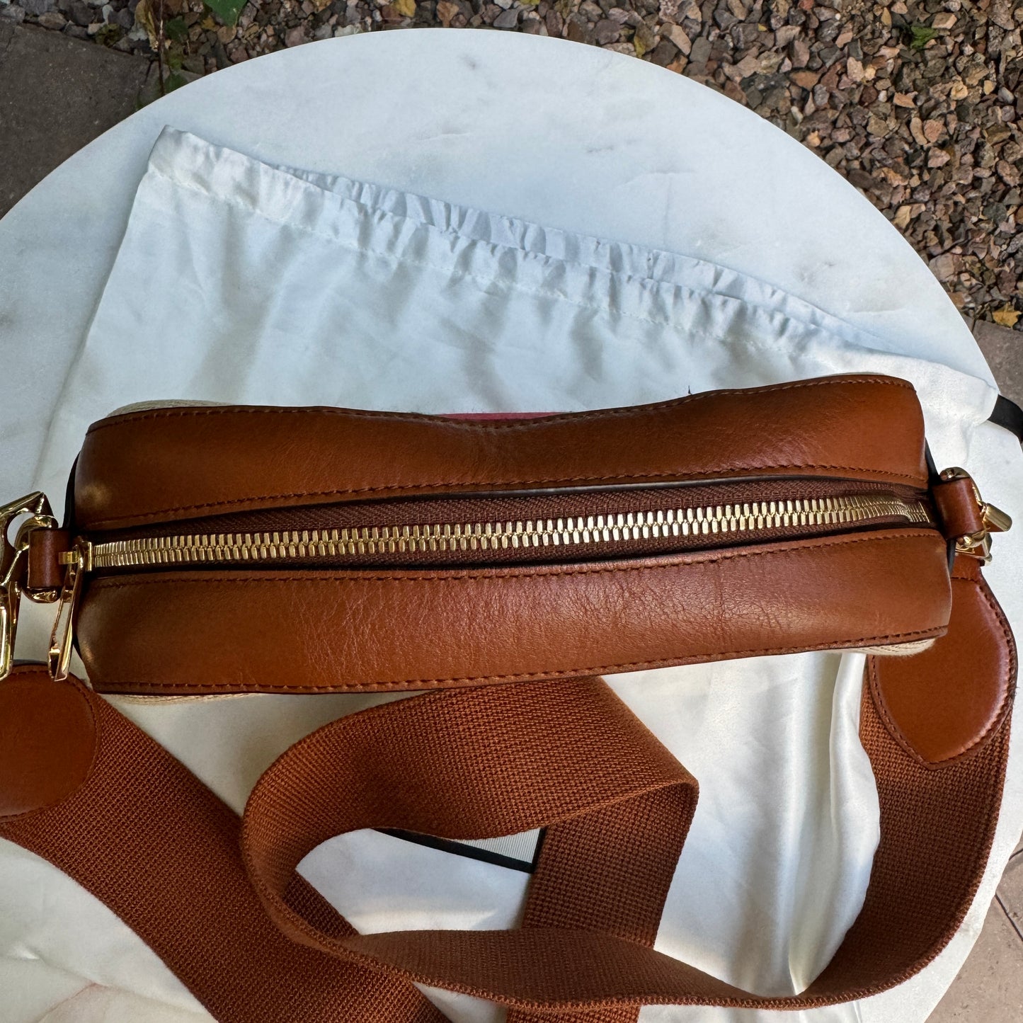 Gucci GG Vintage Canvas Crossbody