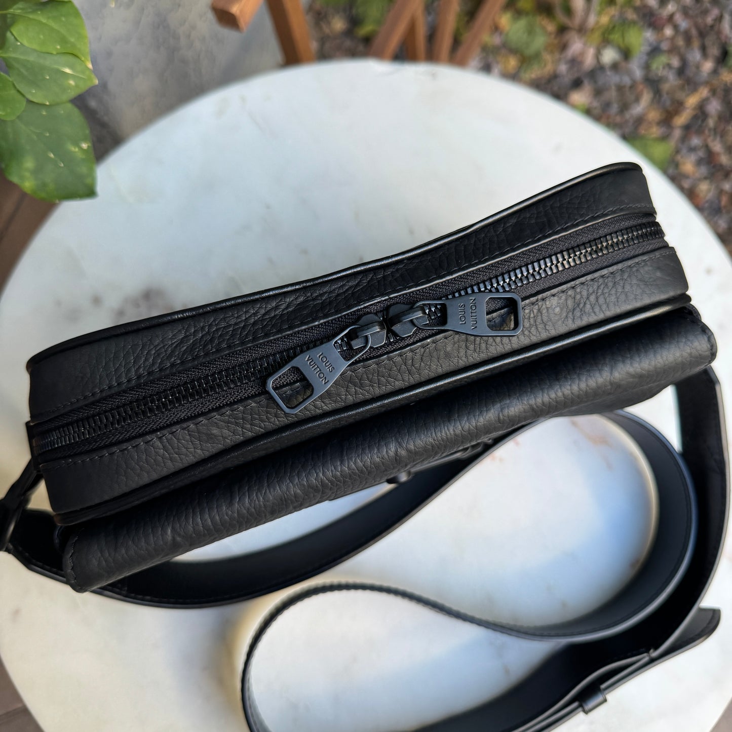 Louis Vuitton Monogram Taurillon Leather Steamer Messenger Crossbody