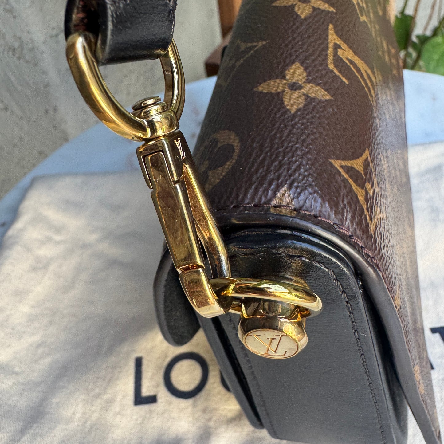 Louis Vuitton Monogram Neo Saint Cloud Shoulder Bag