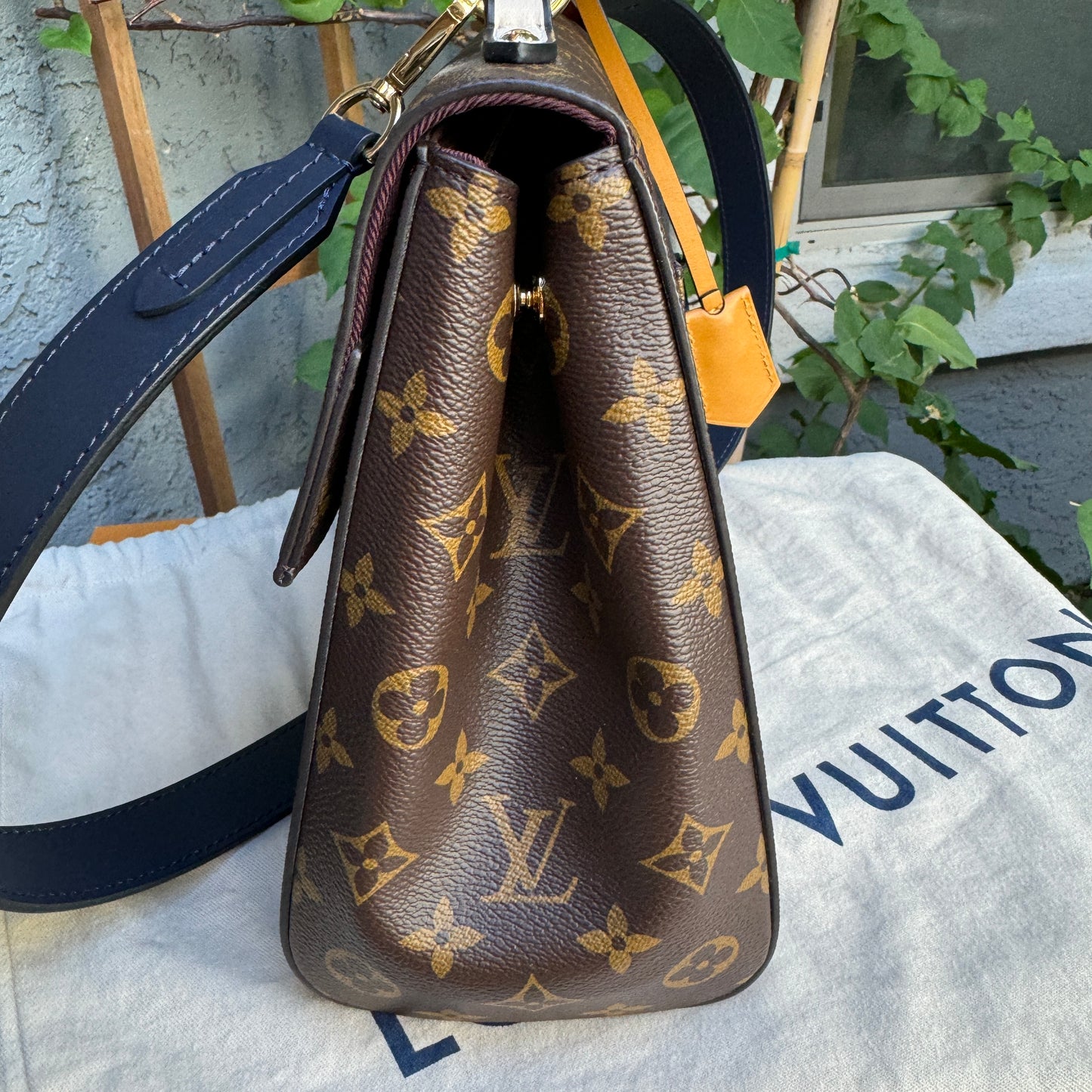 Louis Vuitton Monogram Braided Cluny MM
