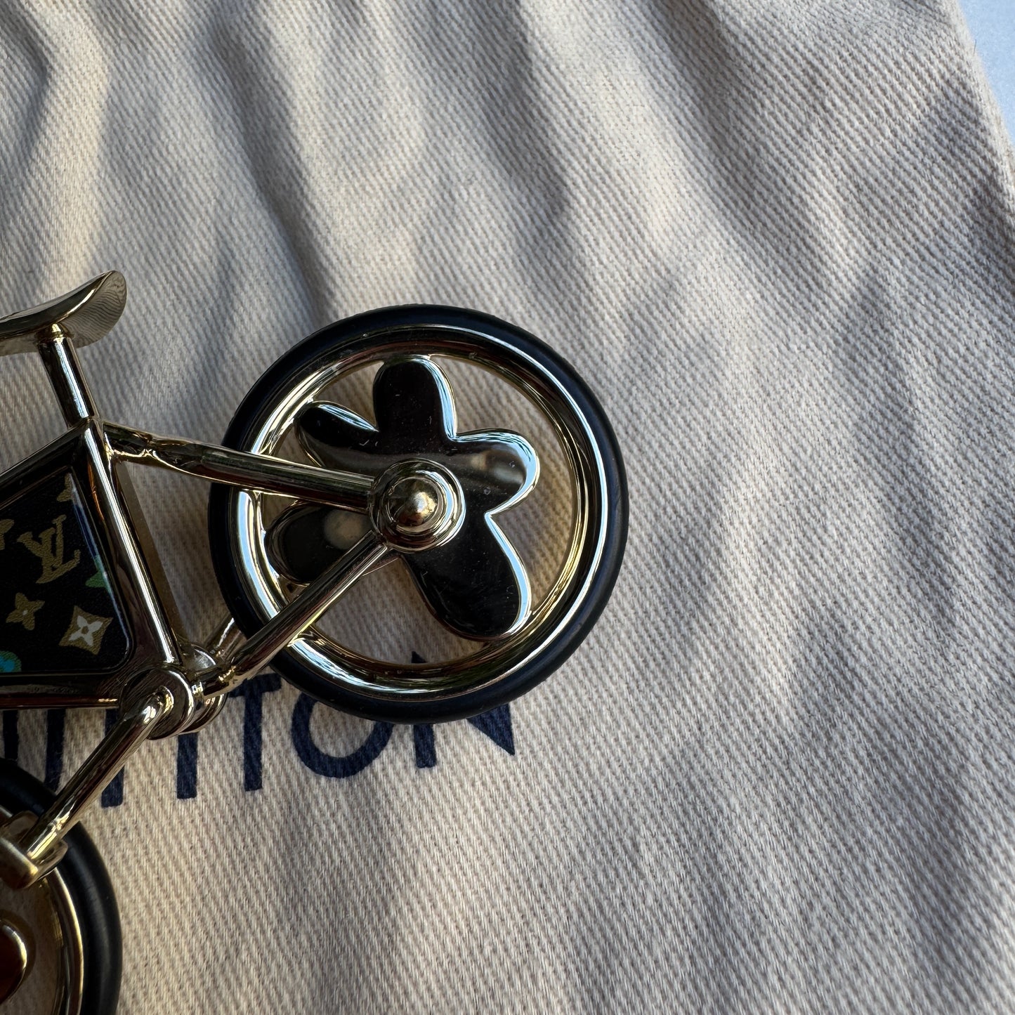 Louis Vuitton x Tyler the Creator Monogram Bike Bag Charm