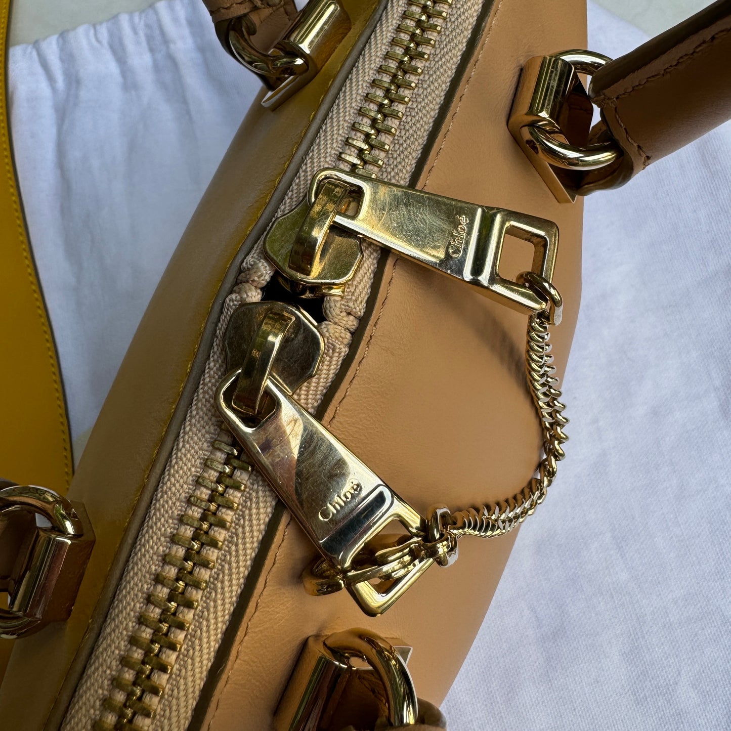 Chloé Mini Baylee Leather Tote