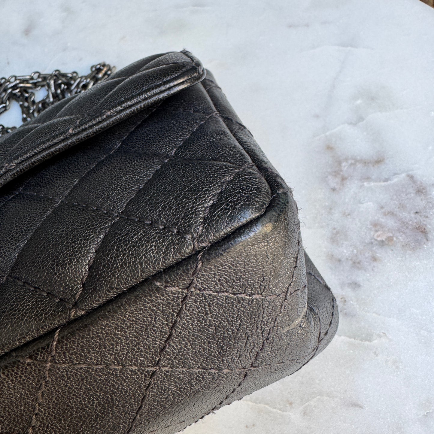 Chanel Mini Reissue 2.55 Single Flap Quilted Leather Crossbody