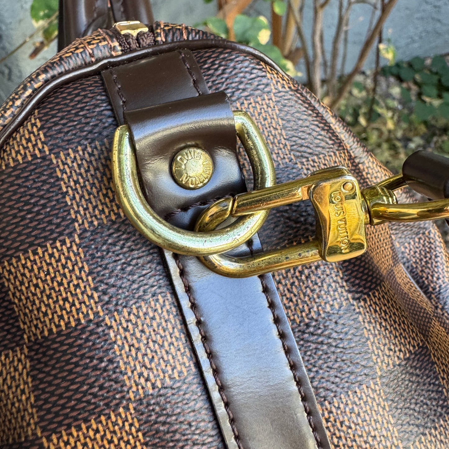 Louis Vuitton Damier Ebene Speedy Bandoulière 25