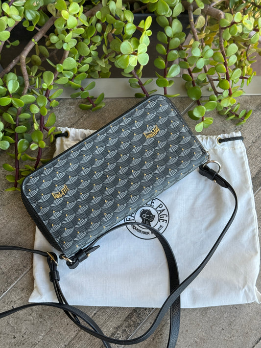 Fauré Le Page Chasse Gardée Wallet on Strap
