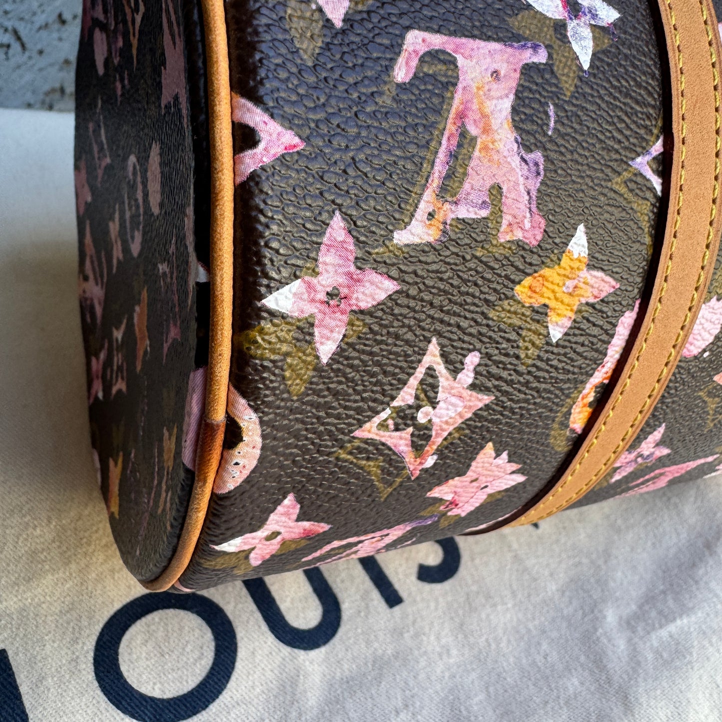 Louis Vuitton Richard Prince Monogram Watercolor Papillon 30 Shoulder Bag