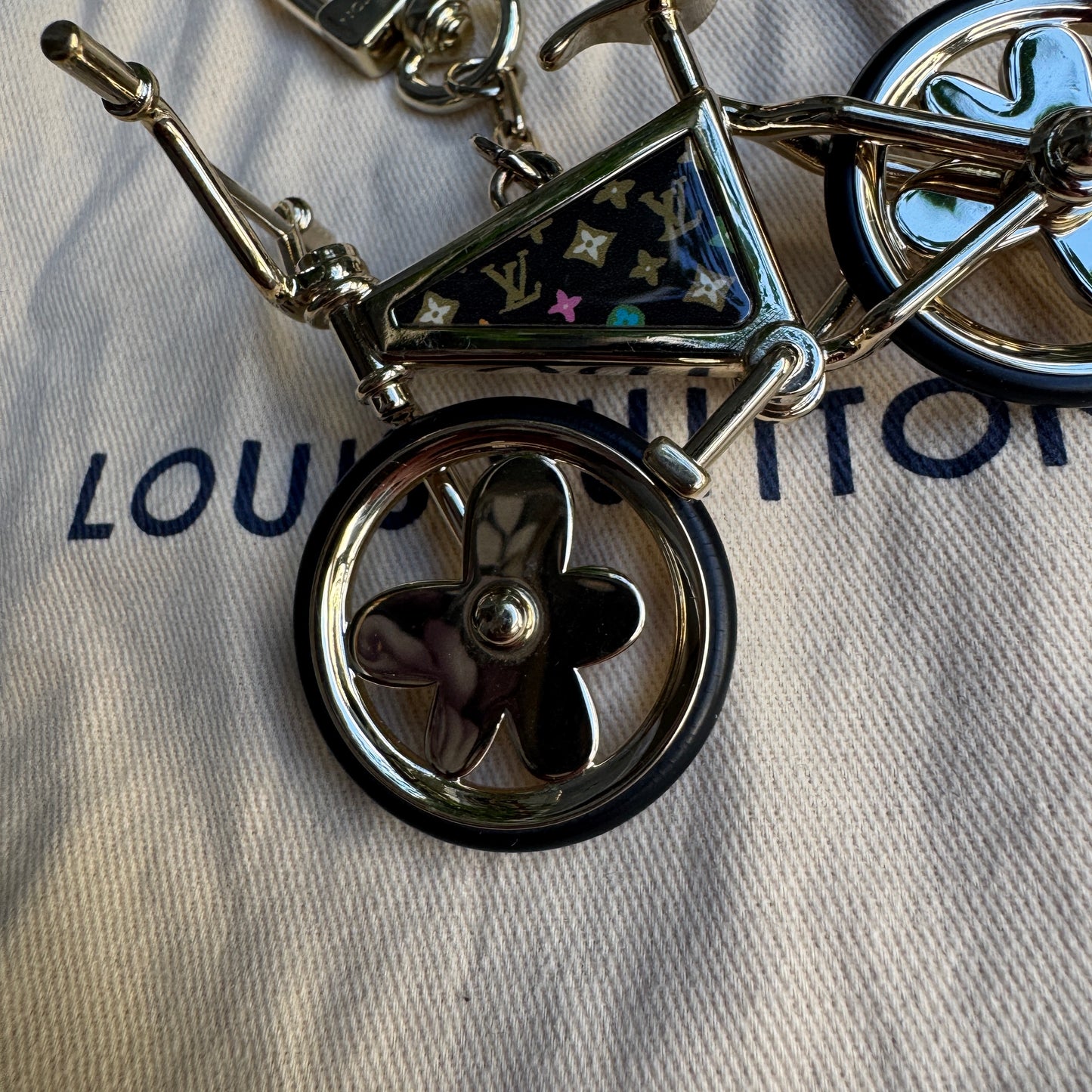 Louis Vuitton x Tyler the Creator Monogram Bike Bag Charm