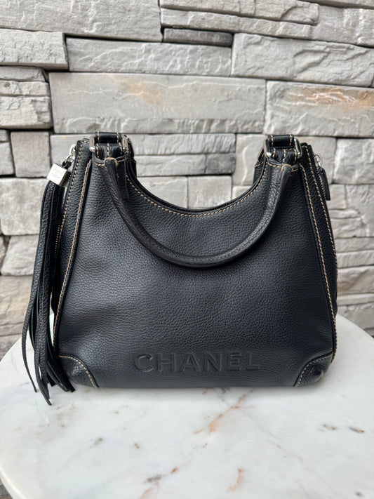 Chanel LAX Leather Tassel Shoulder Bag