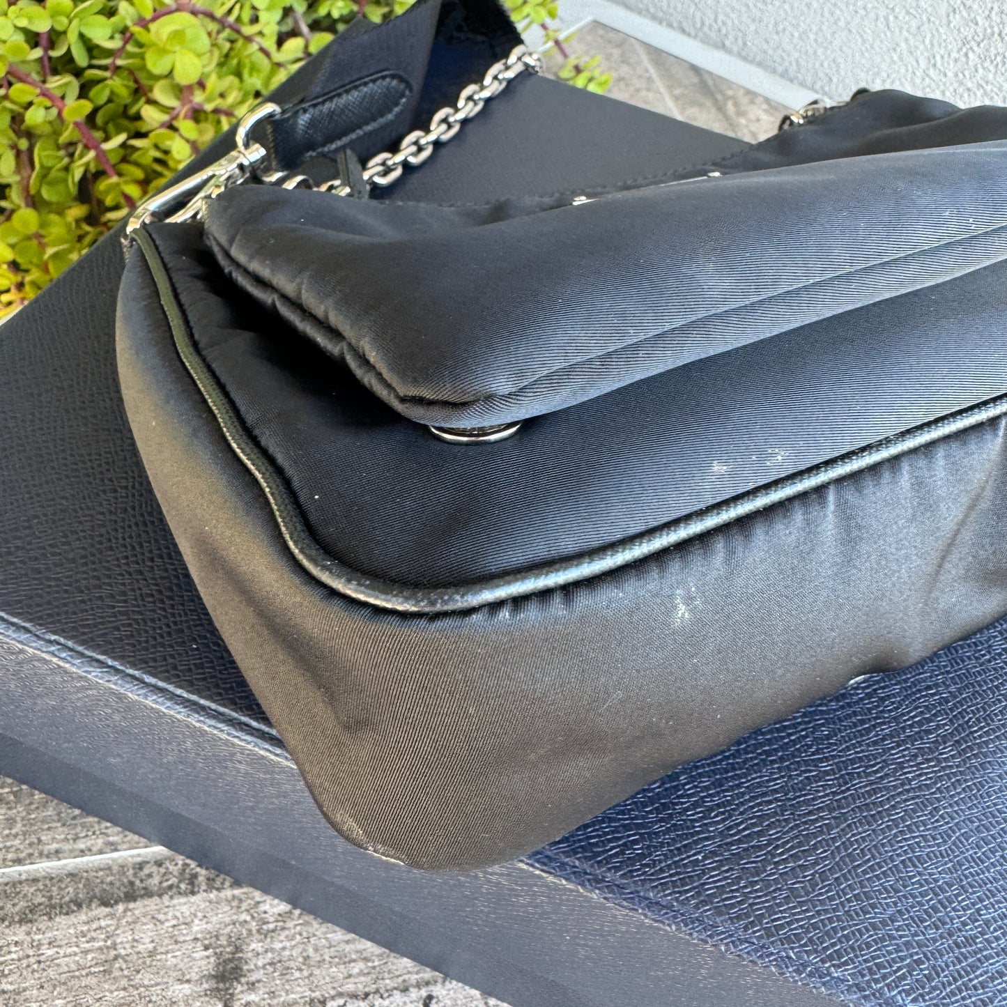 Prada Tessuto Re-Edition 2000 Nylon Double Zip Crossbody