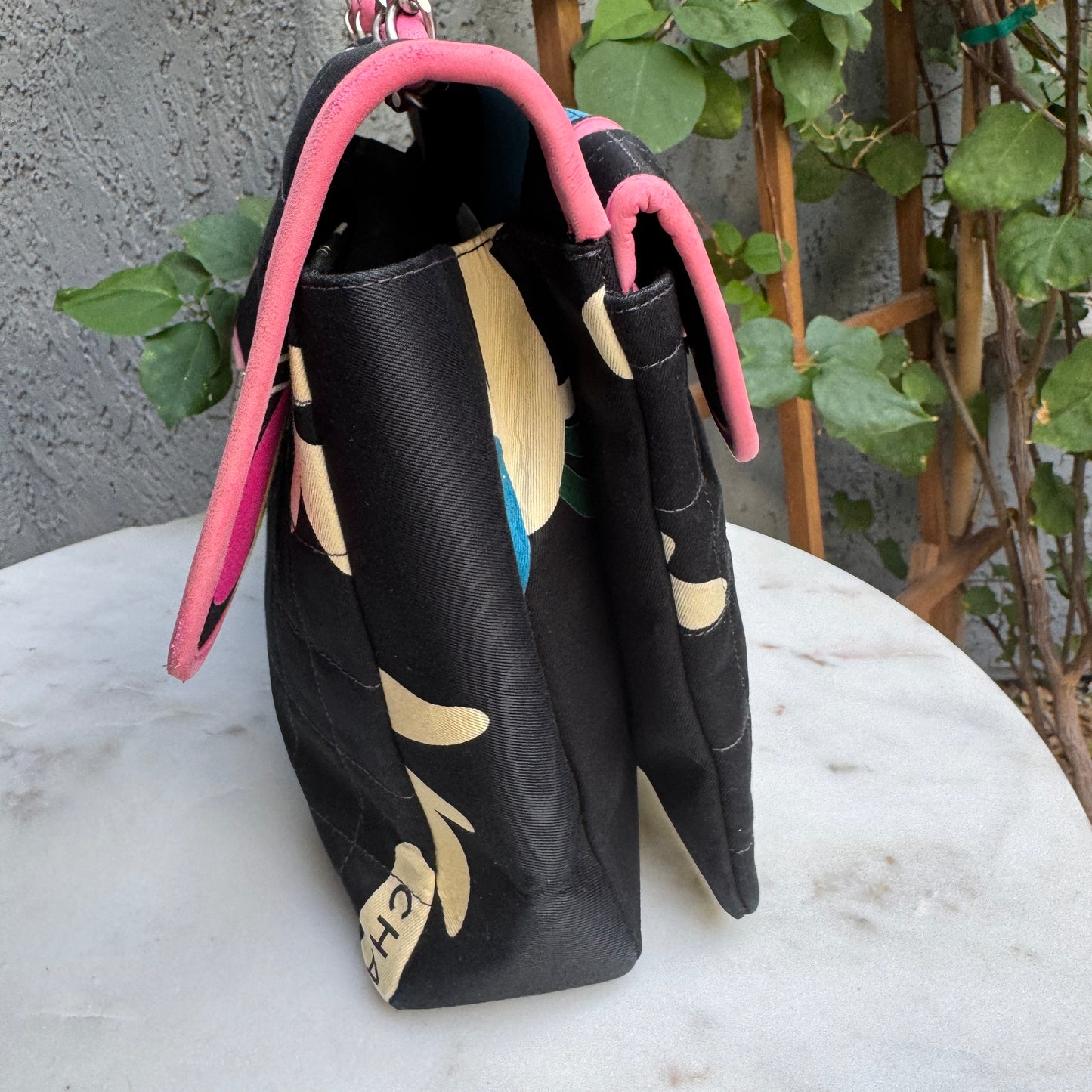 Chanel Vintage Reissue Single Flap Quilted Chocolate Bar Shoulder Bag