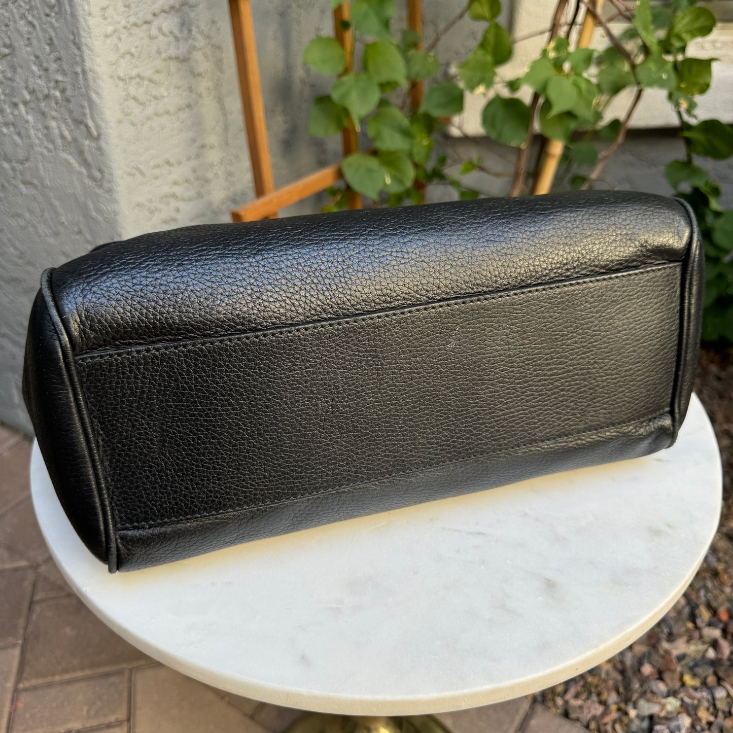 Dolce & Gabbana Large Leather Sicily Shoulder Bag