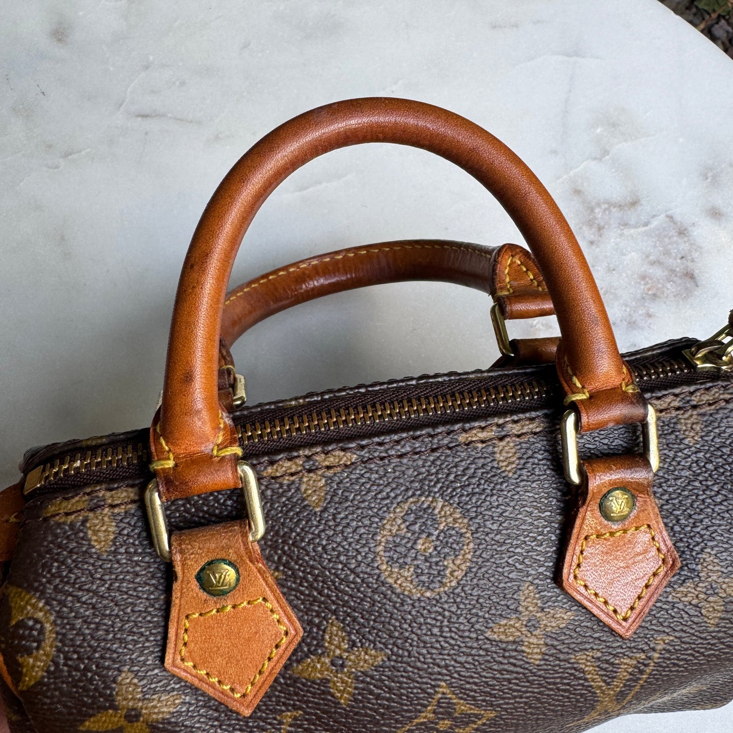 Louis Vuitton Vintage Monogram Mini HL Speedy