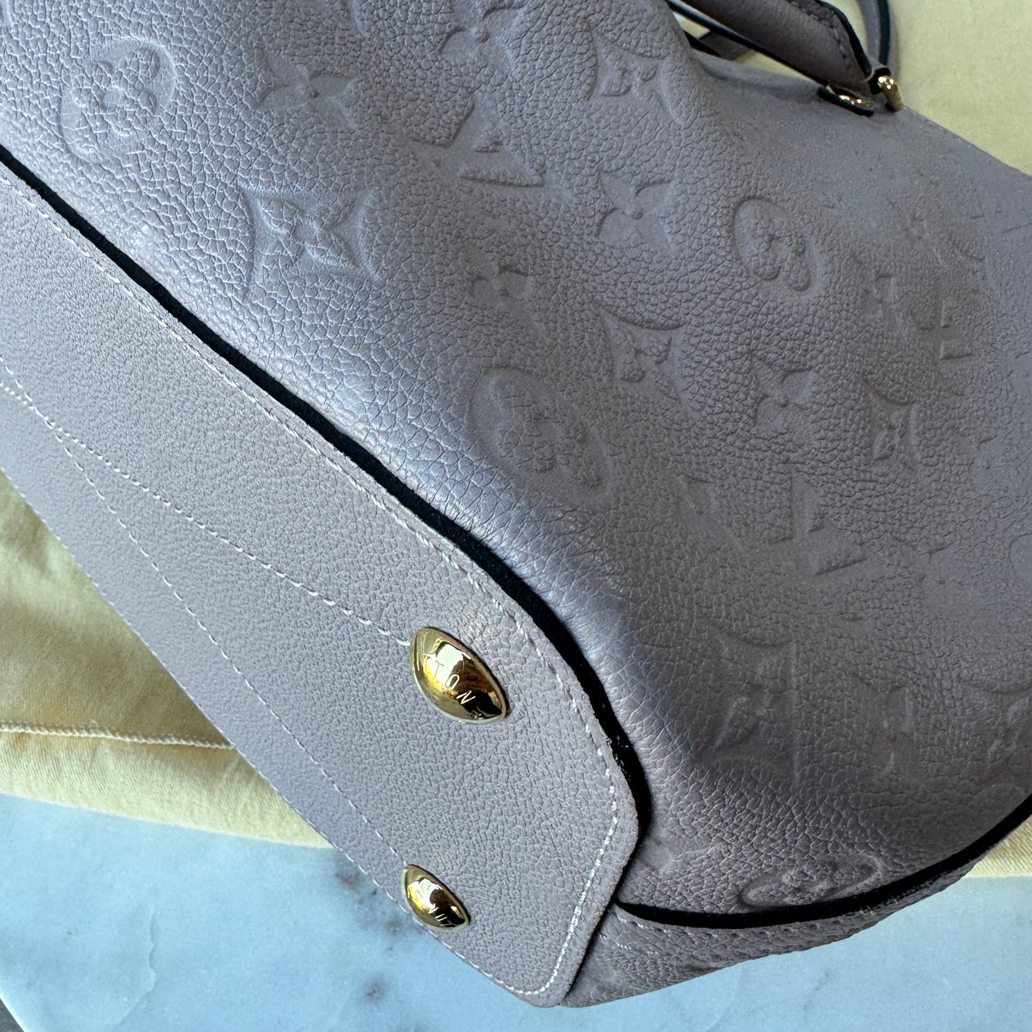 Louis Vuitton Monogram Empreinte Mazarine MM